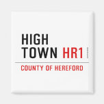 HIGH TOWN  Magnets (more shapes)