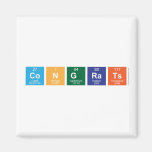 Congrats  Magnets (more shapes)