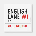 English Lane  Magnets (more shapes)