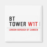 BT TOWER  Magnets (more shapes)