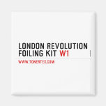 London revolution foiling Kit  Magnets (more shapes)