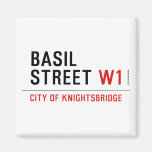 Basil Street  Magnets (more shapes)