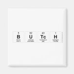 butch  Magnets (more shapes)