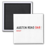 Austen Road  Magnets (more shapes)