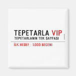 TEPETARLA  Magnets (more shapes)