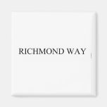 Richmond way  Magnets (more shapes)