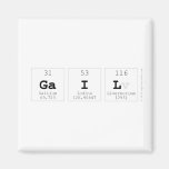 GAIL  Magnets (more shapes)