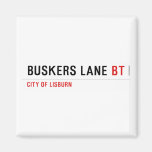 BUSKERS LANE  Magnets (more shapes)