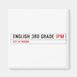 English 3rd grade  Magnets (more shapes)