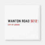 Wanton Road  Magnets (more shapes)