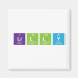 Lilly  Magnets (more shapes)