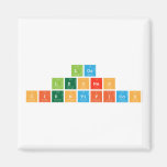 Los 
 Leones 
 cientificos   Magnets (more shapes)