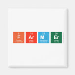 Farmer  Magnets (more shapes)