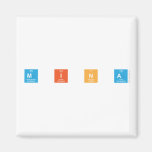 M I N A  Magnets (more shapes)