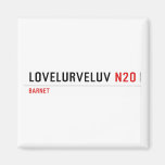 Lovelurveluv  Magnets (more shapes)