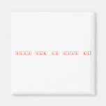 keep calm and love me  Magnets (more shapes)