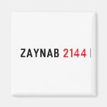 Zaynab  Magnets (more shapes)