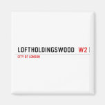 Loftholdingswood   Magnets (more shapes)