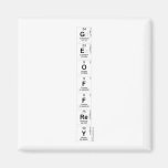 G
 e
 O
 F
 F
 Re
 Y  Magnets (more shapes)