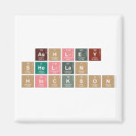 Ashley
 Shellan 
 Hinckson  Magnets (more shapes)