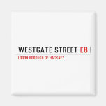 Westgate Street  Magnets (more shapes)