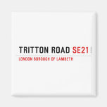 TRITTON ROAD  Magnets (more shapes)