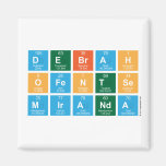 Debrah
 Ofentse
 Miranda  Magnets (more shapes)