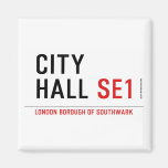 CITY HALL  Magnets (more shapes)