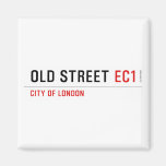 old street  Magnets (more shapes)