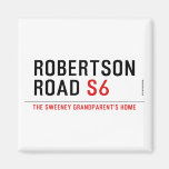 Robertson Road  Magnets (more shapes)