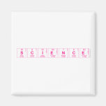 S|cienc|e  Magnets (more shapes)