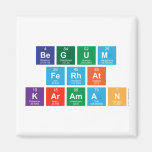 BEGUM
 FERHAT
 KARAMAN  Magnets (more shapes)