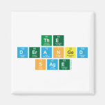 The
 Deranged
 Sage  Magnets (more shapes)
