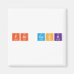 Fat Cock  Magnets (more shapes)