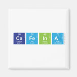 Cafeina  Magnets (more shapes)