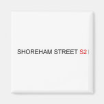 SHOREHAM STREET  Magnets (more shapes)