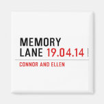 MEMORY LANE  Magnets (more shapes)