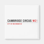 Cambridge Circus  Magnets (more shapes)