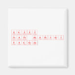 Happy
 tenth Monthsary
 Khaeram  Magnets (more shapes)