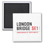 LONDON BRIDGE  Magnets (more shapes)