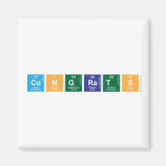 congrats  Magnets (more shapes)