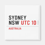 Sydney NSW  Magnets (more shapes)