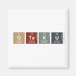 Otaku  Magnets (more shapes)