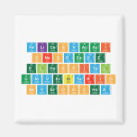 felicesvacaci
 onesdesde
 elhospital 
 universitario
 severoochoa  Magnets (more shapes)