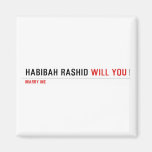 Habibah Rashid  Magnets (more shapes)