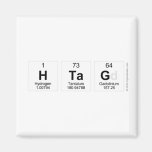HTAG  Magnets (more shapes)