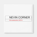     NEVIN CORNER  Magnets (more shapes)