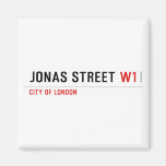 JONAS STREET  Magnets (more shapes)