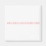 periodictablewriter  Magnets (more shapes)