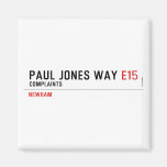 Paul Jones Way  Magnets (more shapes)